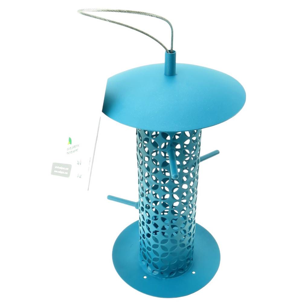 Colonne à arachides Jado turquoise ø 14 x 26.5 cm, pour oiseaux - Imagen 1