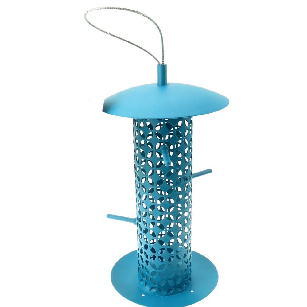Colonne à arachides Jado turquoise ø 14 x 26.5 cm, pour oiseaux - Imagen 4