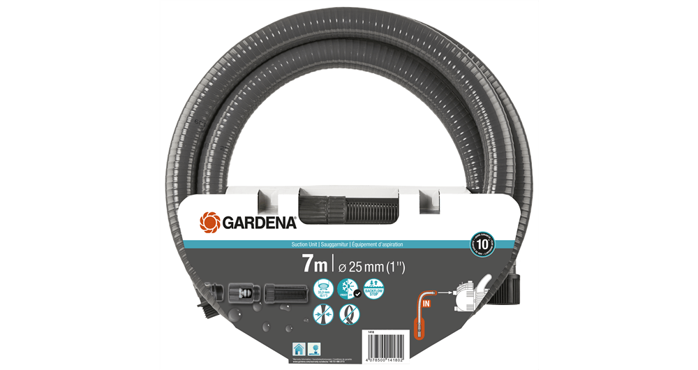 Gardena - Kit pompe d'arrosage de surface 4100 Silent avec équipement d'aspiration - GARDENA - 9052-20 - Image 3