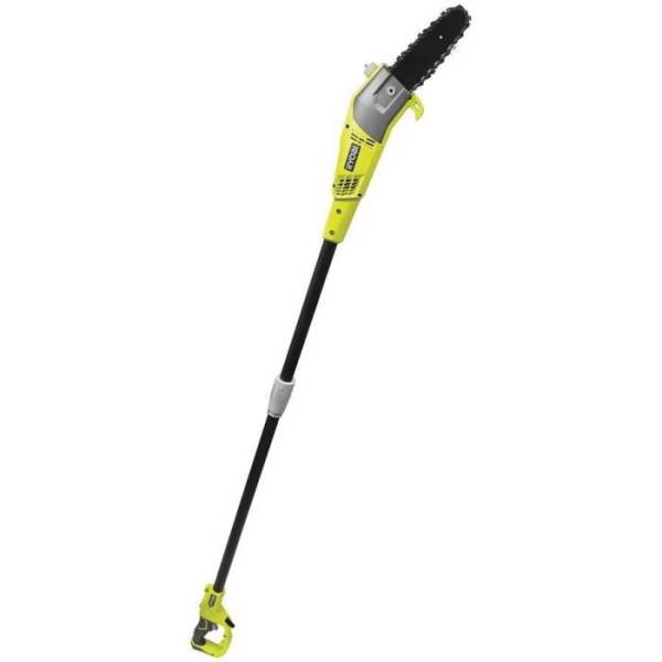 Ryobi - RYOBI - Elagueur sur perche 750 W - guide 20 cm incliné a 15°- 10 m/s - tube d'extension 90 cm - guide incliné a 15° - RPP75