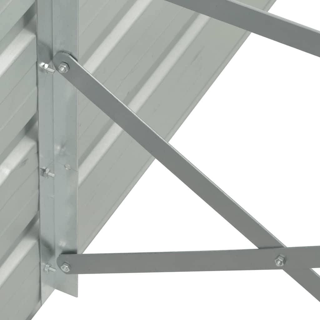 Vidaxl - Lit surélevé de jardin Acier galvanisé 480x80x45 cm Anthracite vidaXL 47067 - Image 4