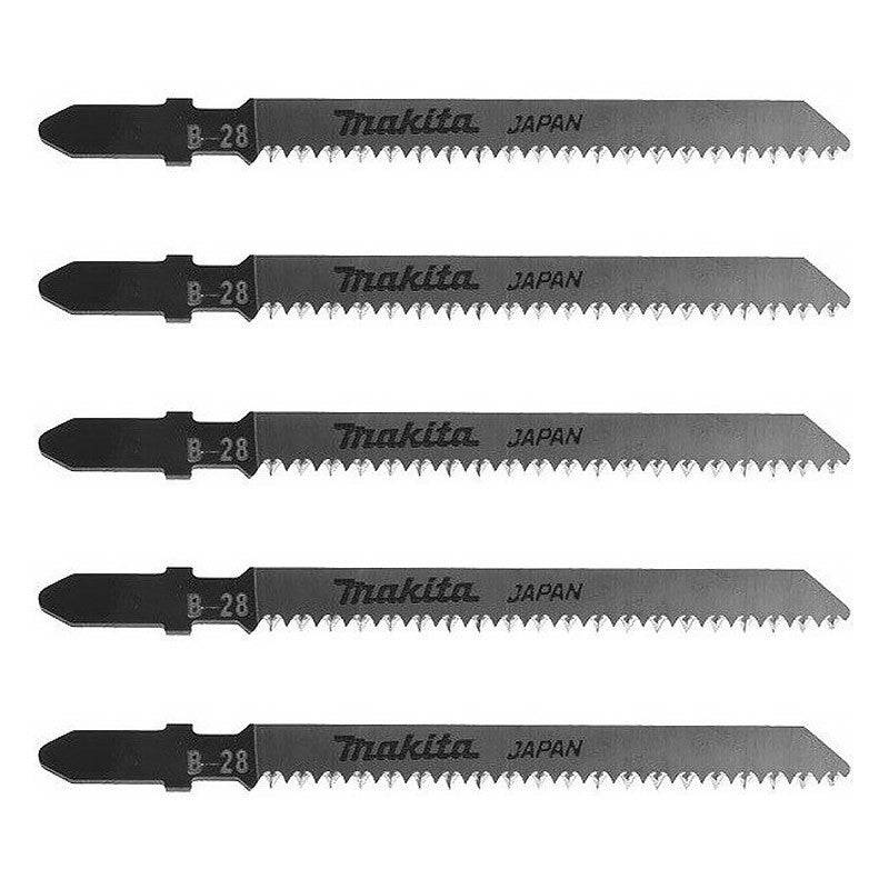 Makita - Lot de 5 Lames de scies sauteuses MAKITA A-80391 pour bois Makita