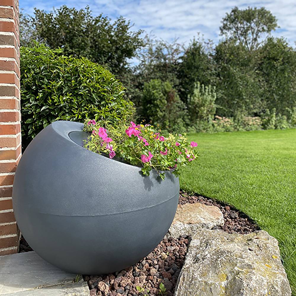 Pot de fleurs sphérique xxl dolce vita 300l-lot de 2 - Image 3