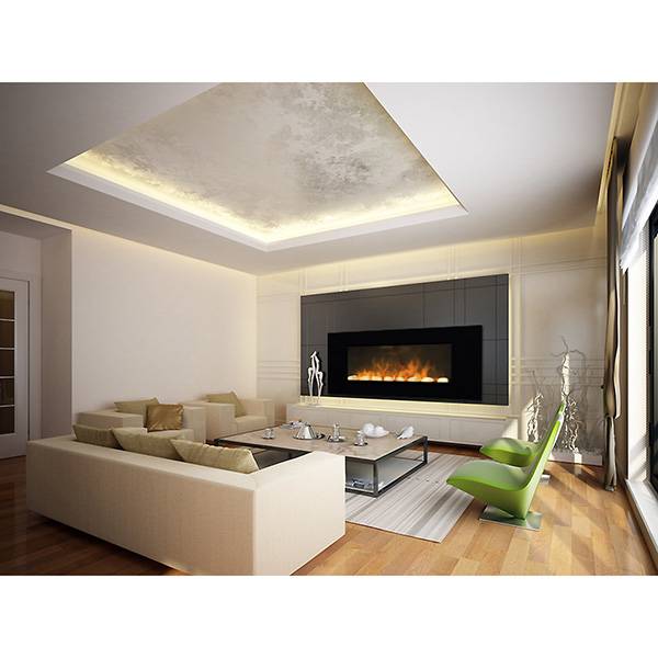 Cheminée électrique Murale Volcano XXL 120 cm Effet Flammes LED Chemin'Arte - Image 8