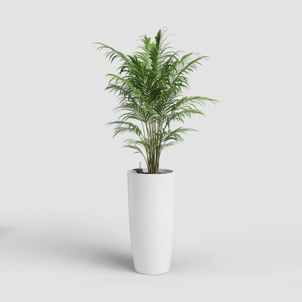 Artevasi - Maceta auto-riego Santorini 78 cm blanco, plástico anti-UV, Ø40 x H78, sistema SWS - Artevasi - Imagen 2