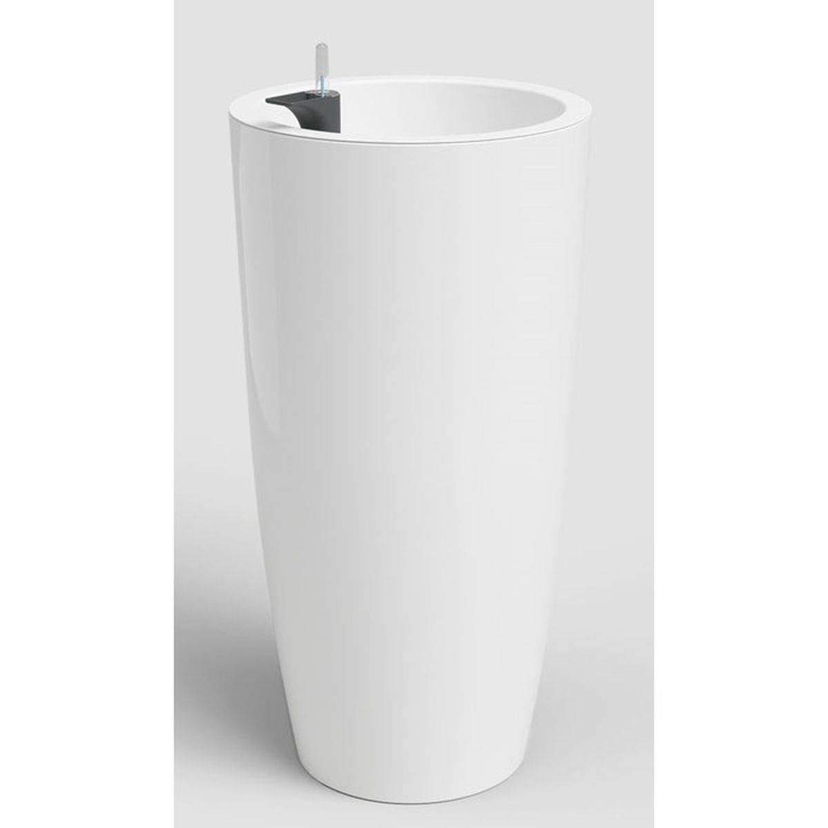 Artevasi - Maceta auto-riego Santorini 78 cm blanco, plástico anti-UV, Ø40 x H78, sistema SWS - Artevasi - Imagen 1