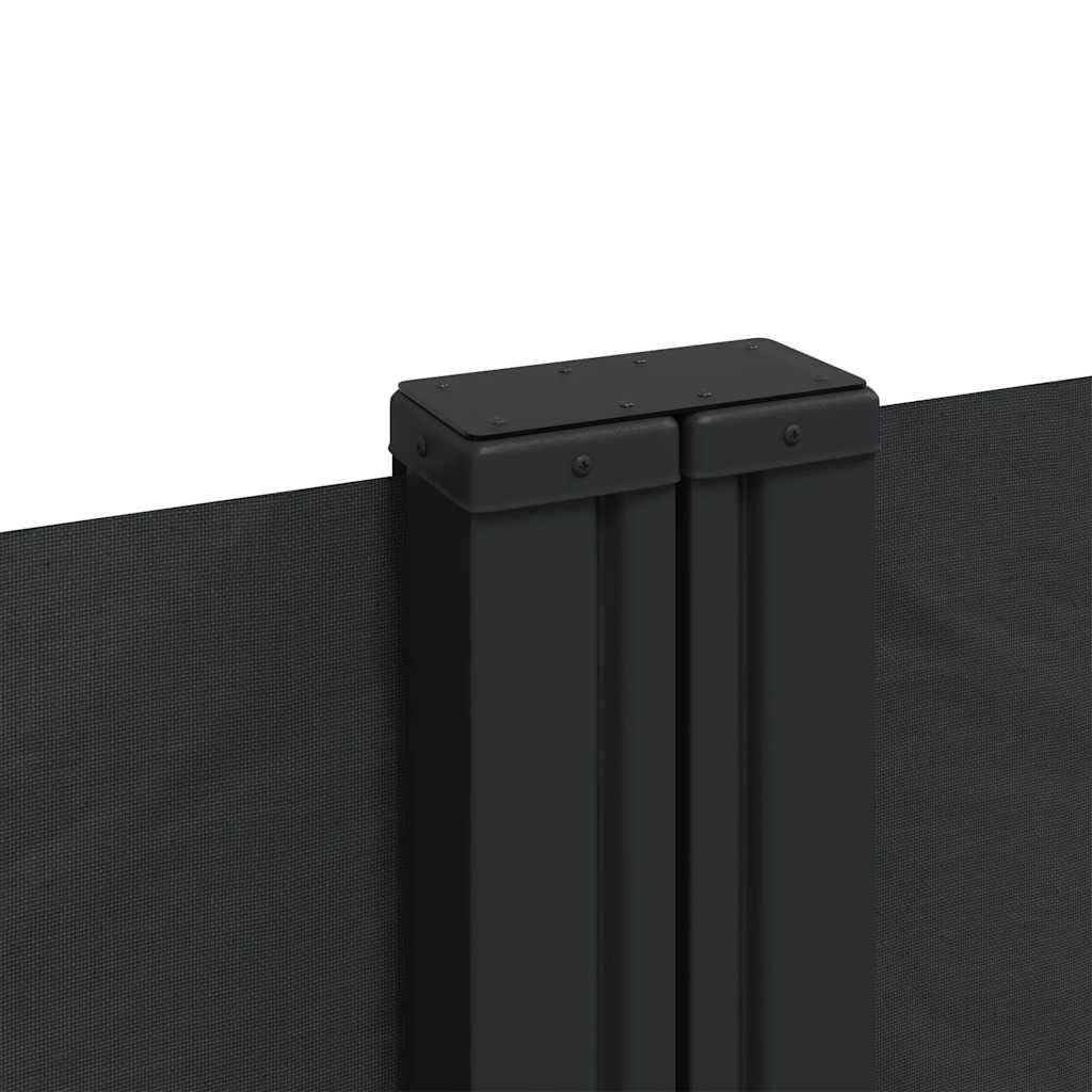 Store banne | Auvent latéral rétractable noir 120x600 cm Maison Chic - Image 7