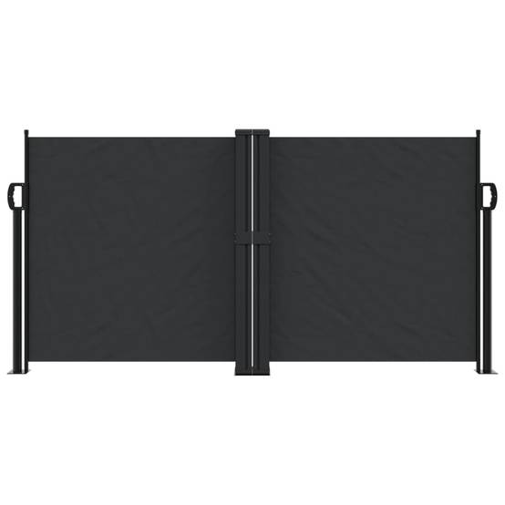 Store banne | Auvent latéral rétractable noir 120x600 cm Maison Chic - Image 3