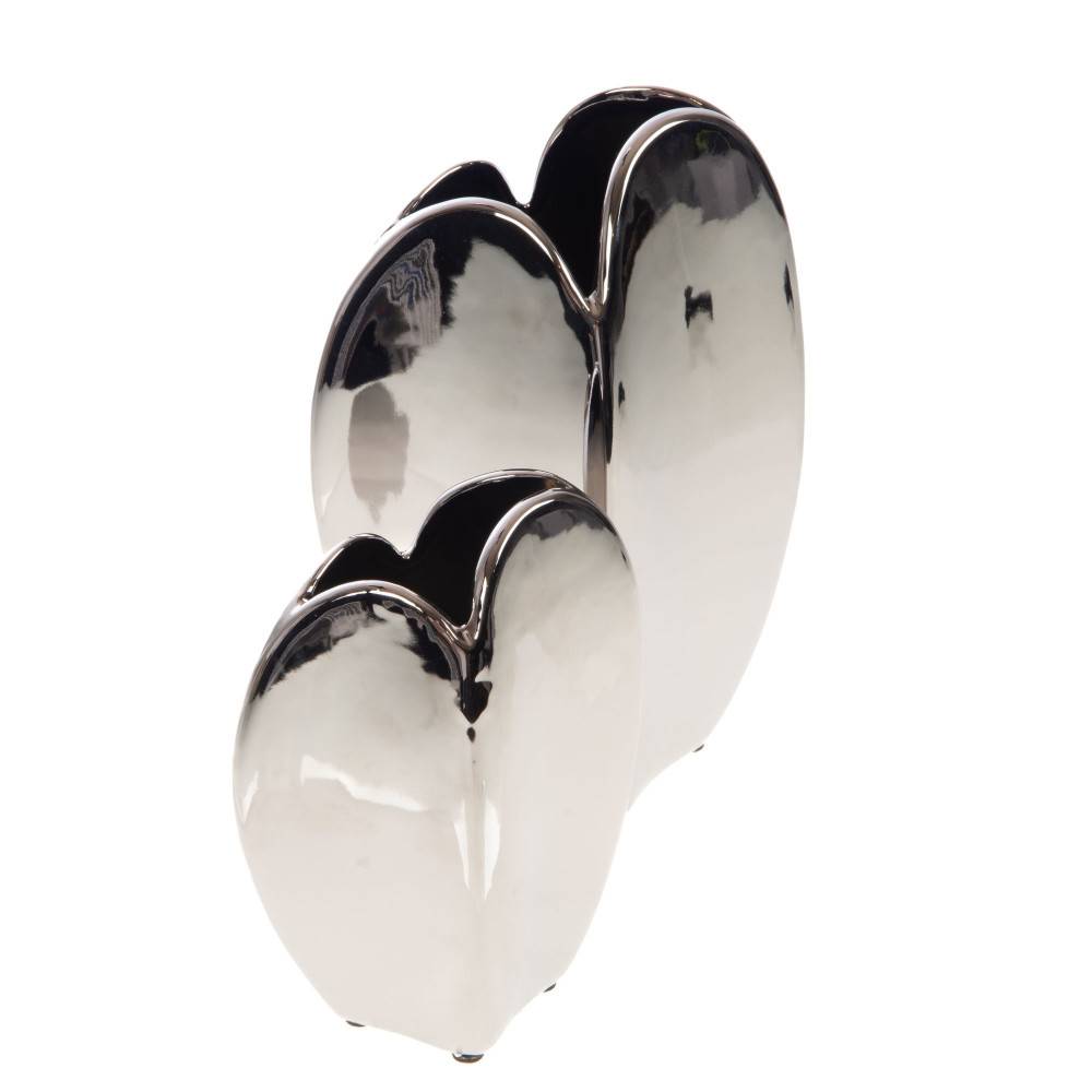 Amadeus - Vase comète chrome grand modèle - Image 2