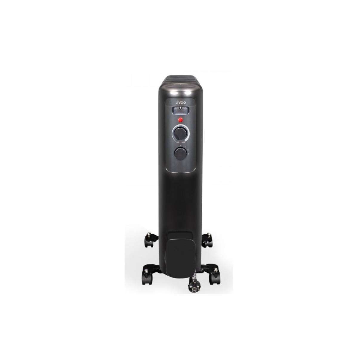 Livoo - Radiateur bain d'huile 2000w noir DOM502 Livoo - Imagen 3
