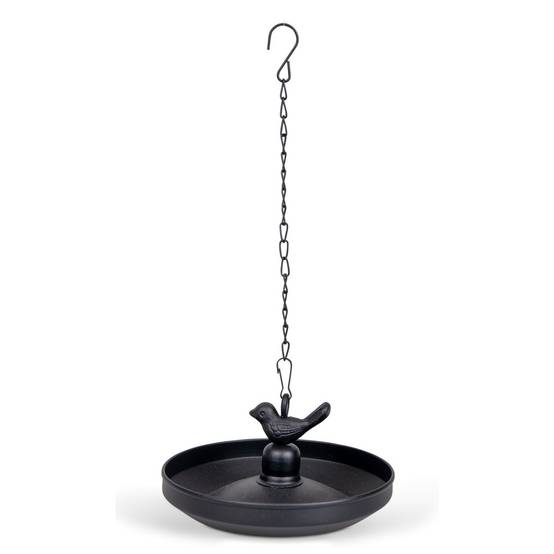 Mangeoire Birdy noir à suspendre ø 17.5 cm pour oiseaux - Image 1
