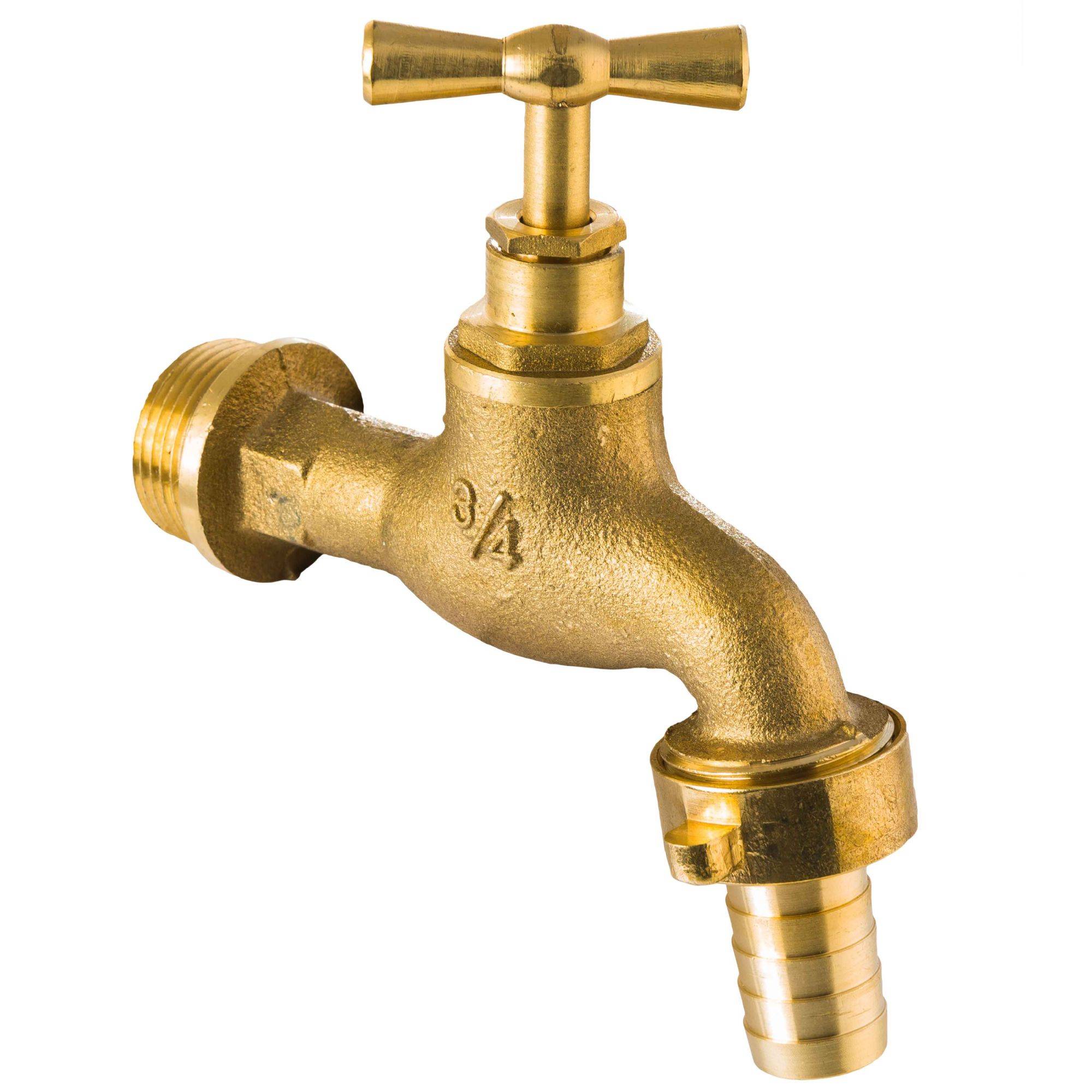 Robinet traditionnel en laiton 3/4 de pouce - Image 1