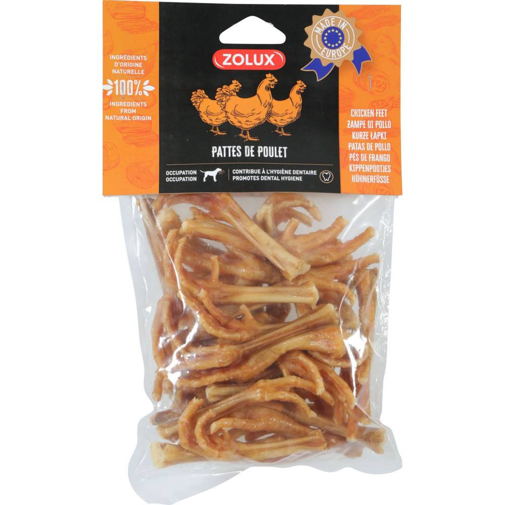 Zolux - Pattes de poulet 500 g friandises pour chien - Imagen 3