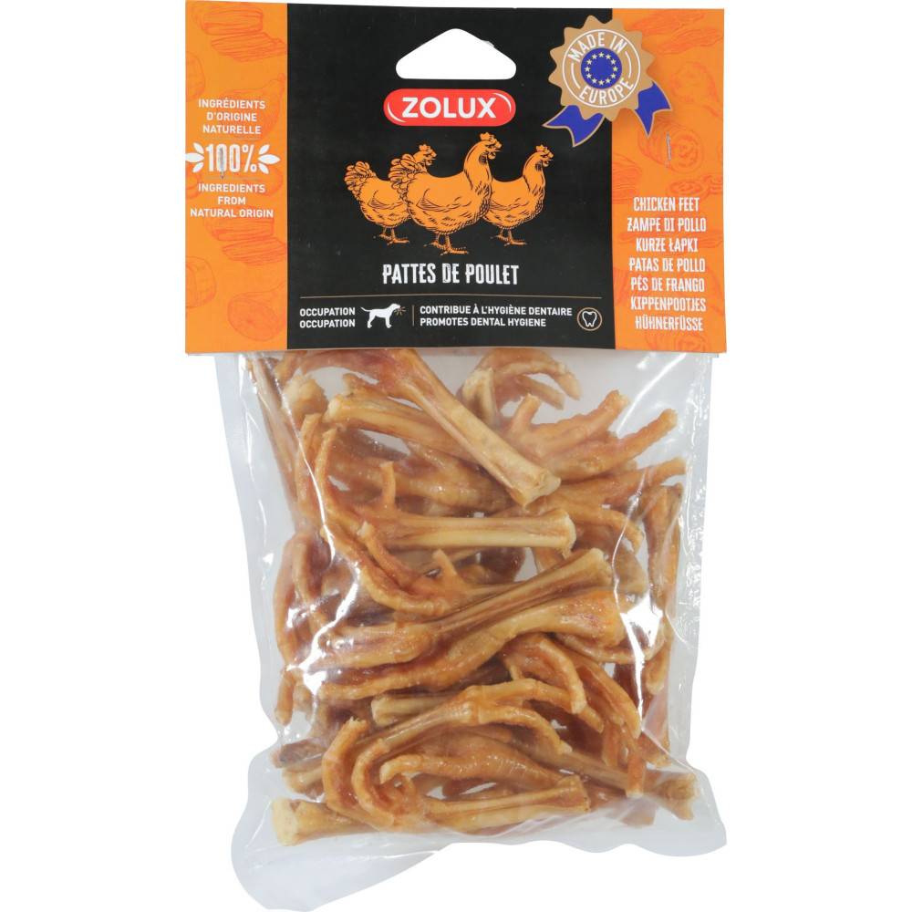 Zolux - Pattes de poulet 500 g friandises pour chien - Imagen 1