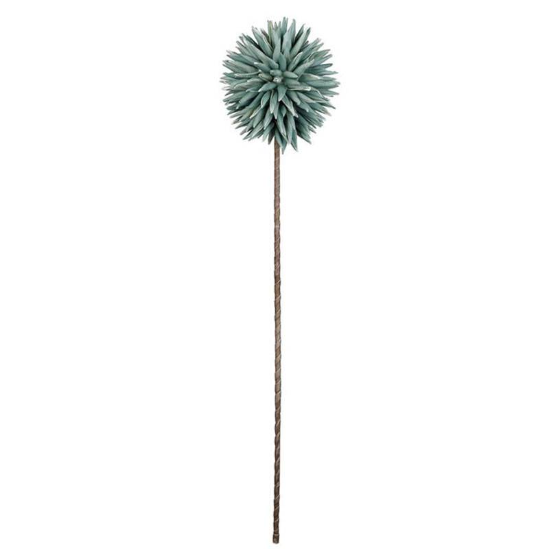 Fleur Artificielle Ogneo en Polyester Bleu Haute Tige 75cm - Image 2