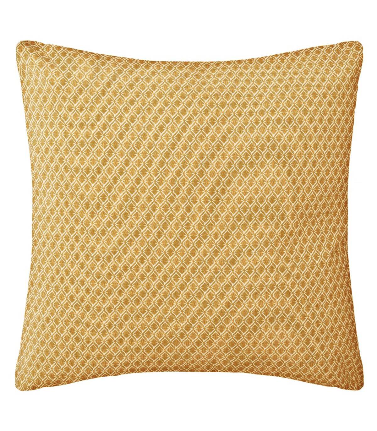 Coussin décoratif déhoussable en Coton Ocre Otto 38 x 38 cm - Imagen 1