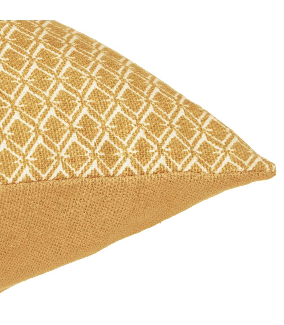 Coussin décoratif déhoussable en Coton Ocre Otto 38 x 38 cm - Imagen 2