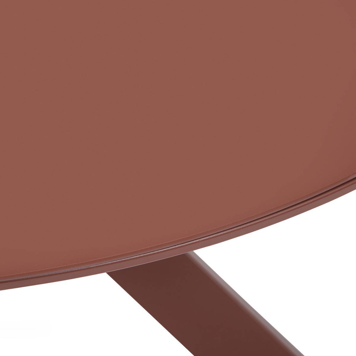 Hesperide - Table de jardin 6 places Oryon D130cm acajou - Hespéride - Image 4