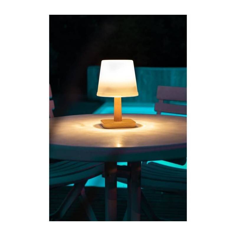 Lámpara De Mesa Solar Galix G4410 - 25 Lúmenes - H20 Cm - Imagen 2