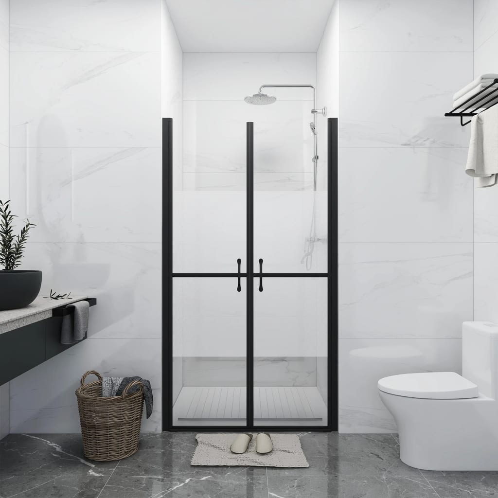 Vidaxl - Porte de douche ESG demi-dépoli (73-76)x190 cm - vidaXL - Imagen 2