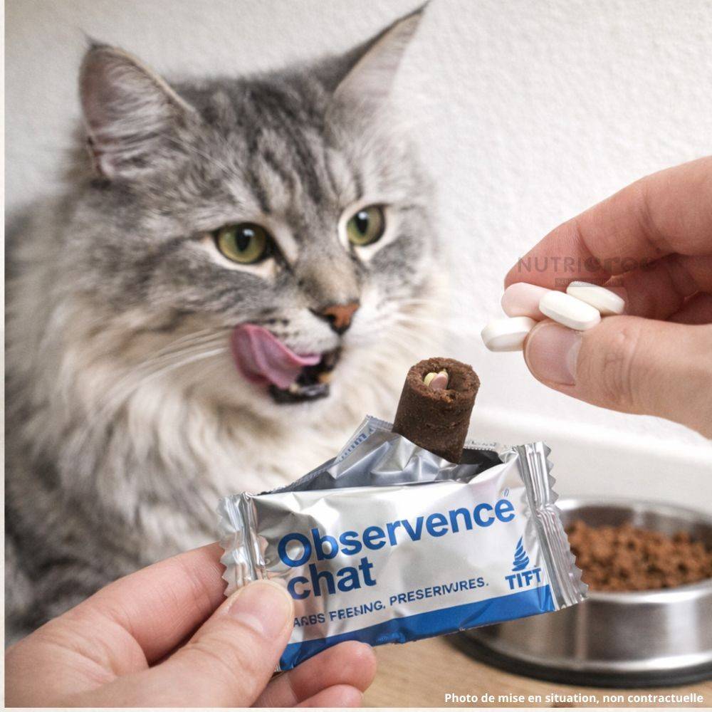 Observence Compléments alimentaires appétents pour chats  - 6 barres de 10 g - Imagen 2