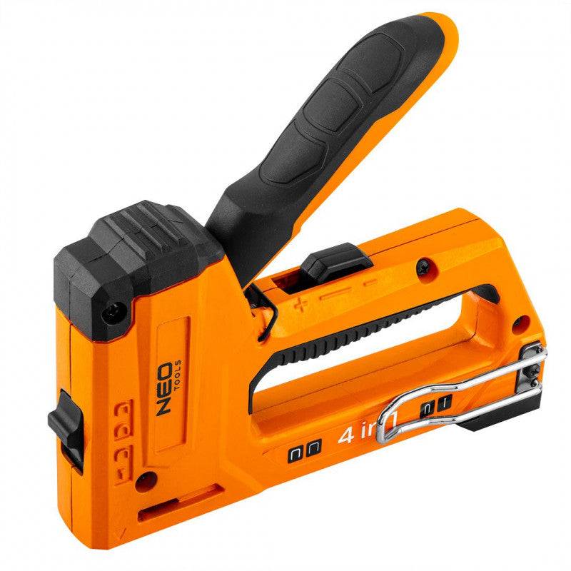 Neo Tools - Agrafeuse NEO TOOLS 16-030 pour tapisserie d'ameublement 4-en-1 6-14 mm Neo tools - Imagen 1