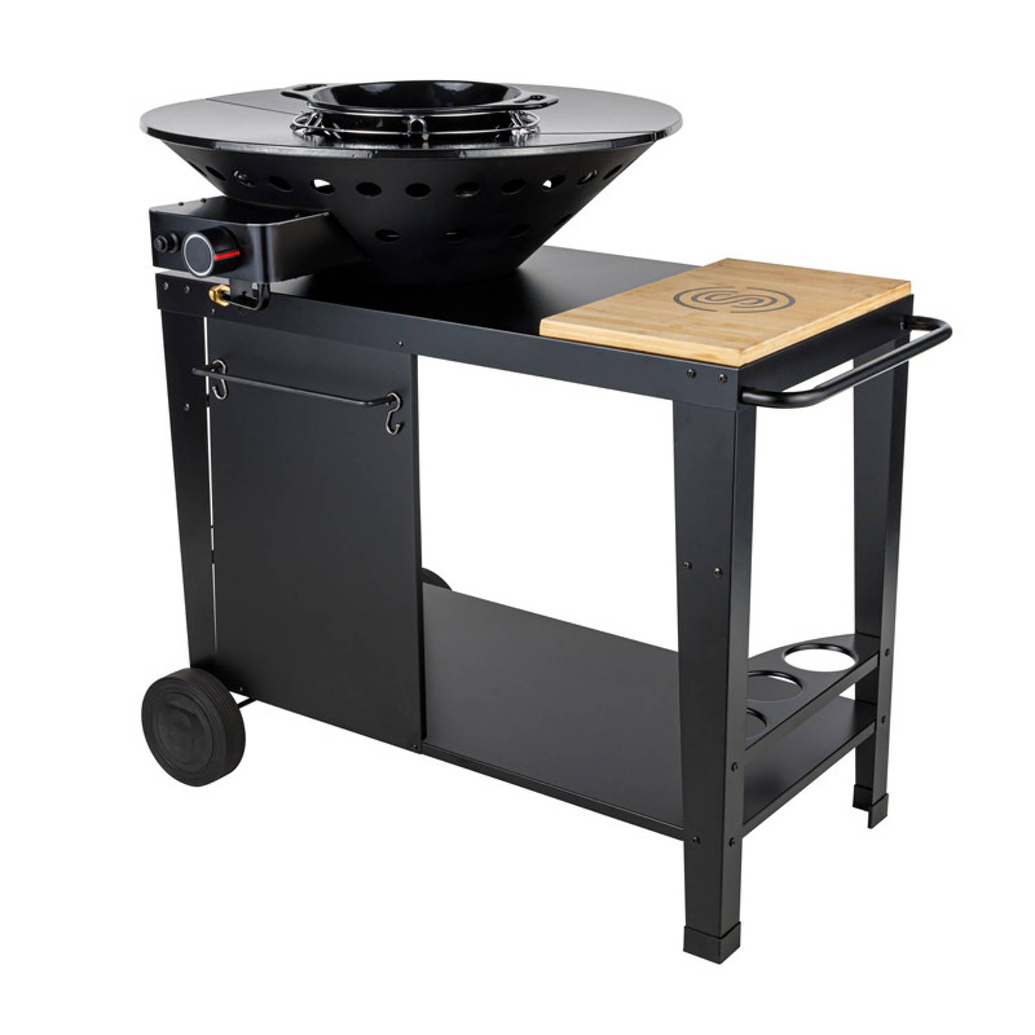 Somagic - Brasero de cuisson au gaz avec plancha fonte et grill pour jardin et terrasse - SOMAGIC - Image 1