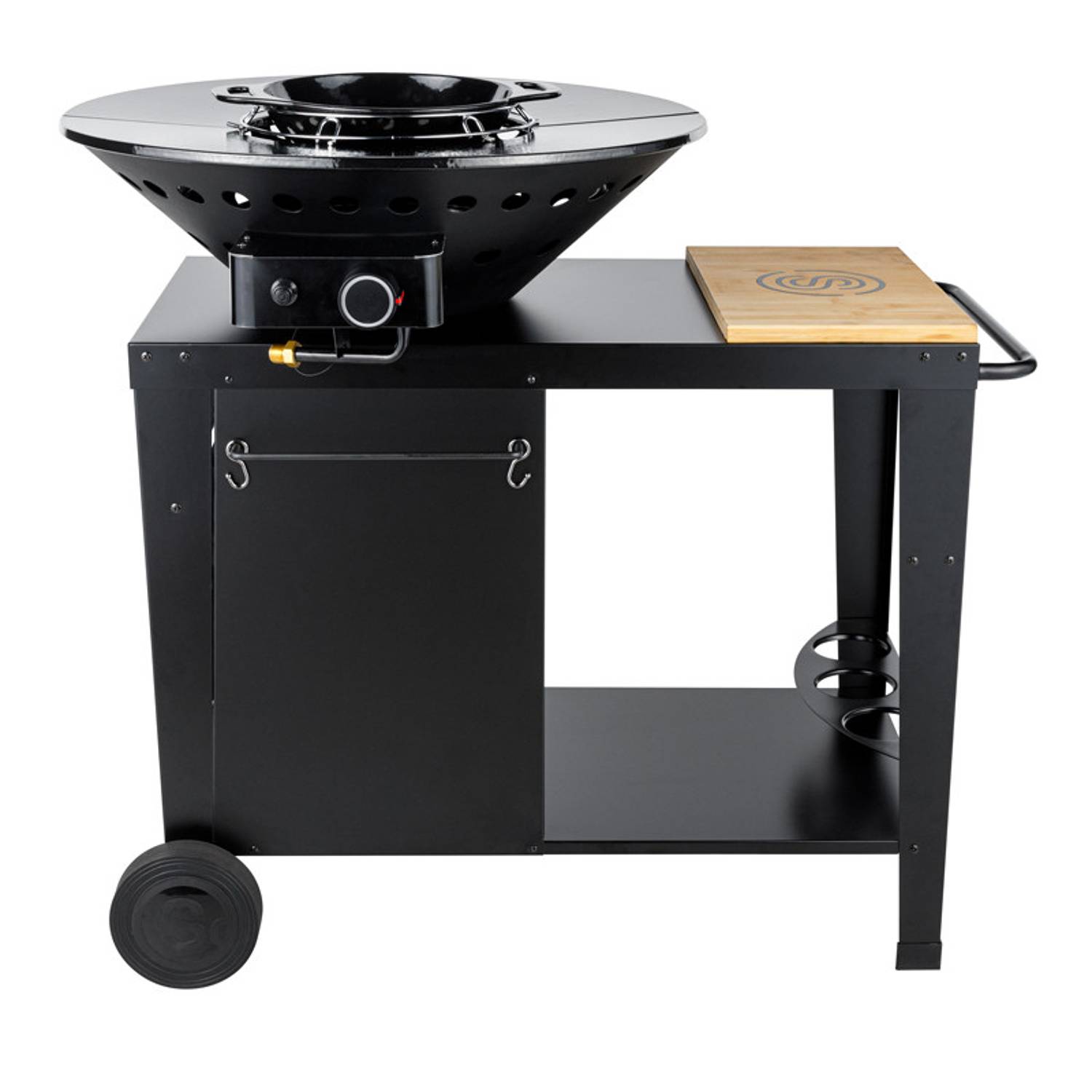 Somagic - Brasero de cuisson au gaz avec plancha fonte et grill pour jardin et terrasse - SOMAGIC - Image 4