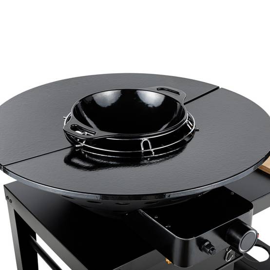 Somagic - Brasero de cuisson au gaz avec plancha fonte et grill pour jardin et terrasse - SOMAGIC - Image 10