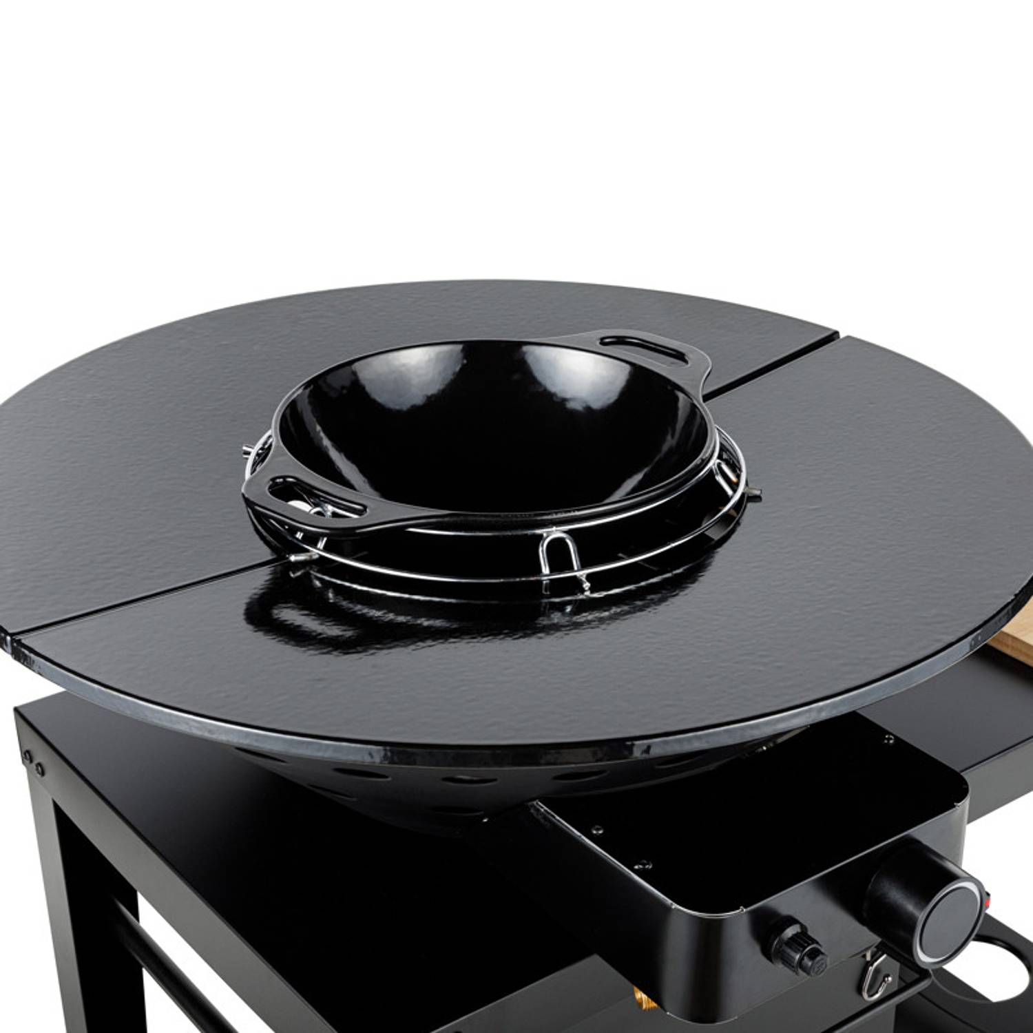 Somagic - Brasero de cuisson au gaz avec plancha fonte et grill pour jardin et terrasse - SOMAGIC - Image 10