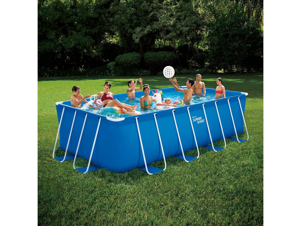 Habitat Et Jardin - Piscine Tubulaire Rectangulaire Tico 1 - 4.88 X 2.44 X 1.22 M - Filtration à Sable 4.5 M3/h -habitat Et Jardin - Imagen 2