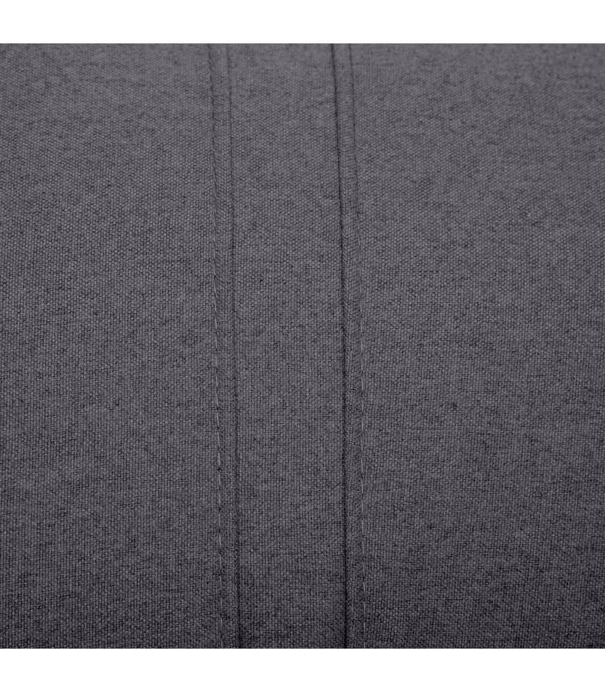 Atmosphera - Chauffeuse "Marza" gris ardoise 209x78cm - Atmosphera Créateur d'intérieur - Imagen 6