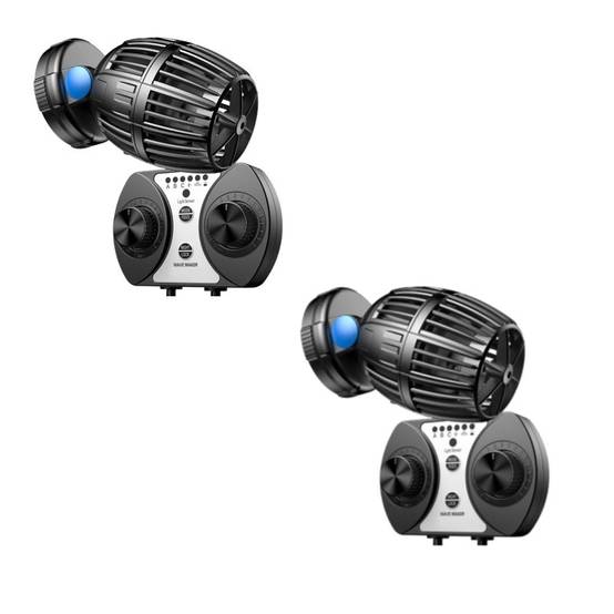 2 Pompes De Brassage, 700 À 8000 l/h + Contrôleur Pour Aquariums
