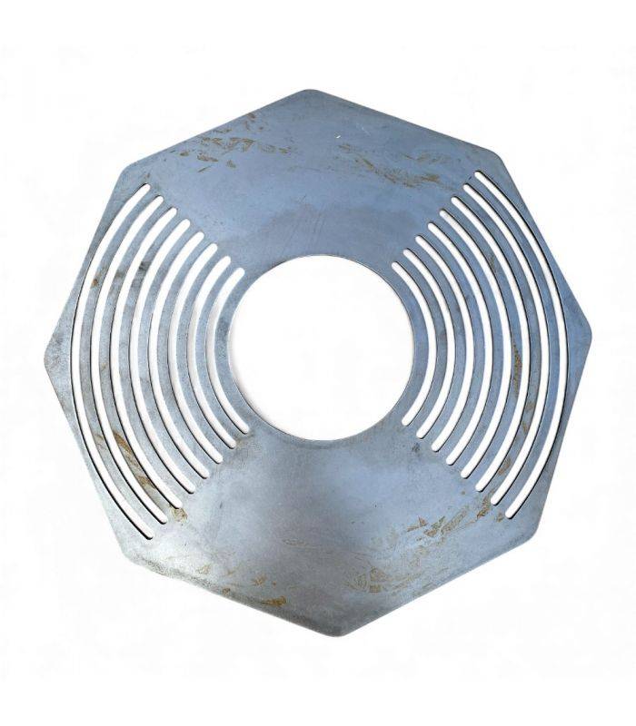 Plaque de cuisson grillade pour braséro AKNOR, acier, 56cm de diamètre - Jardin d'Acier RLD-AK-PCG - Image 3