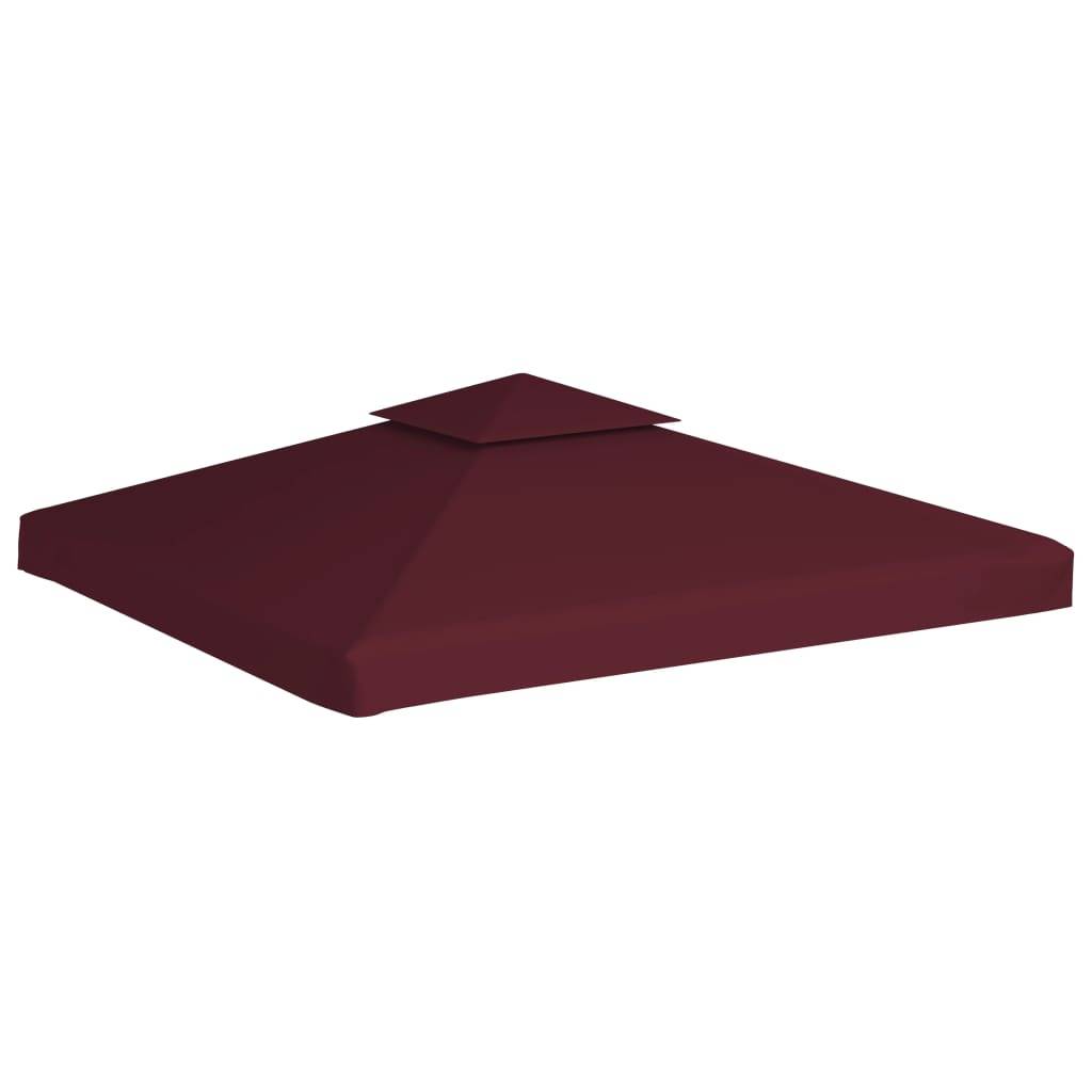 Prolenta Premium - Pergola polyester rouge  3 x 3 m  - Prolenta premium p340.7 - Image 1