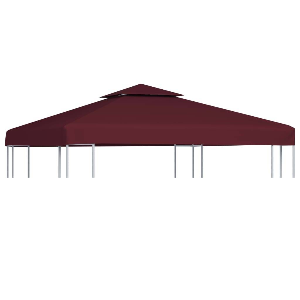 Prolenta Premium - Pergola polyester rouge 3 x 3 m - Prolenta premium p340.7 - Image 2