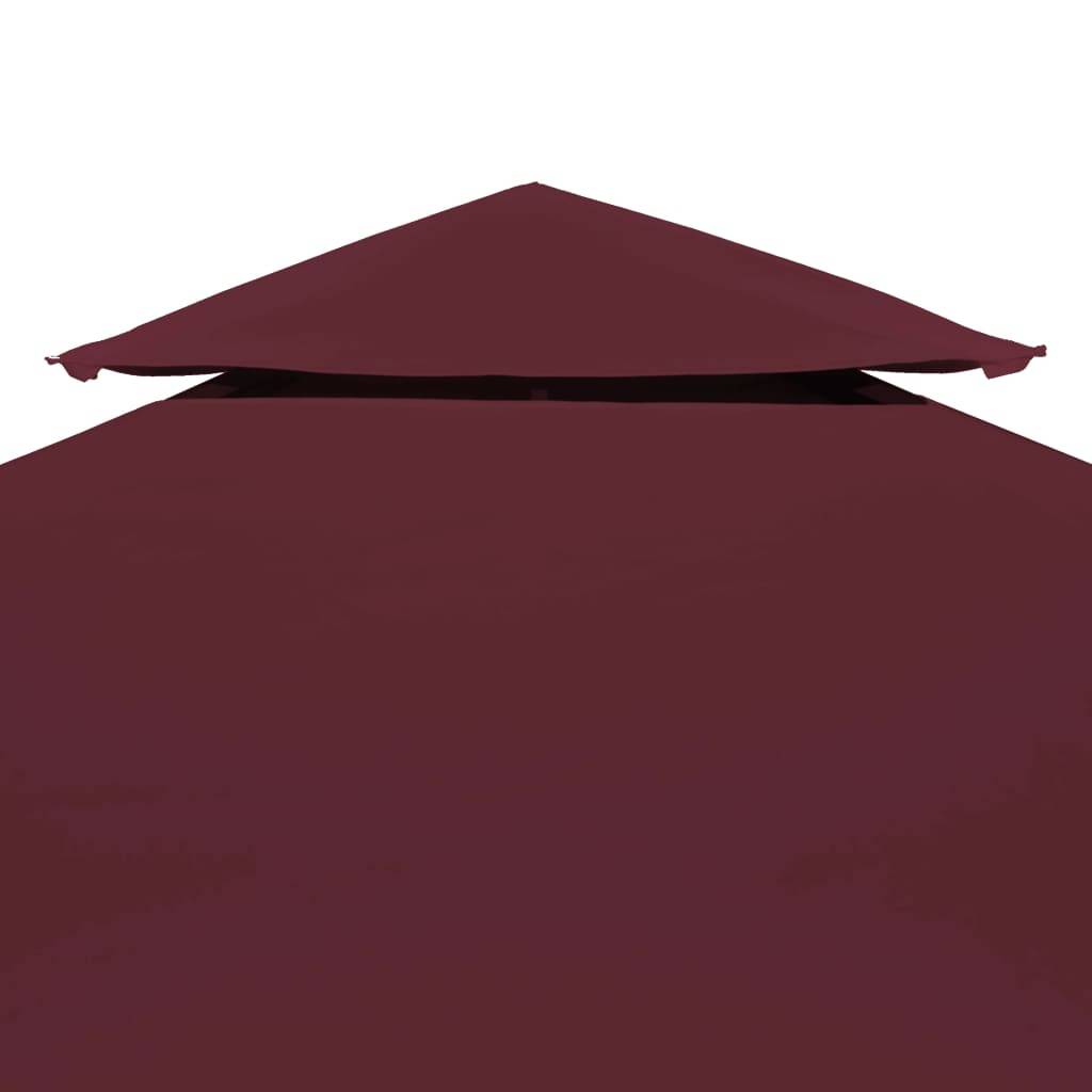 Prolenta Premium - Pergola polyester rouge 3 x 3 m - Prolenta premium p340.7 - Image 3