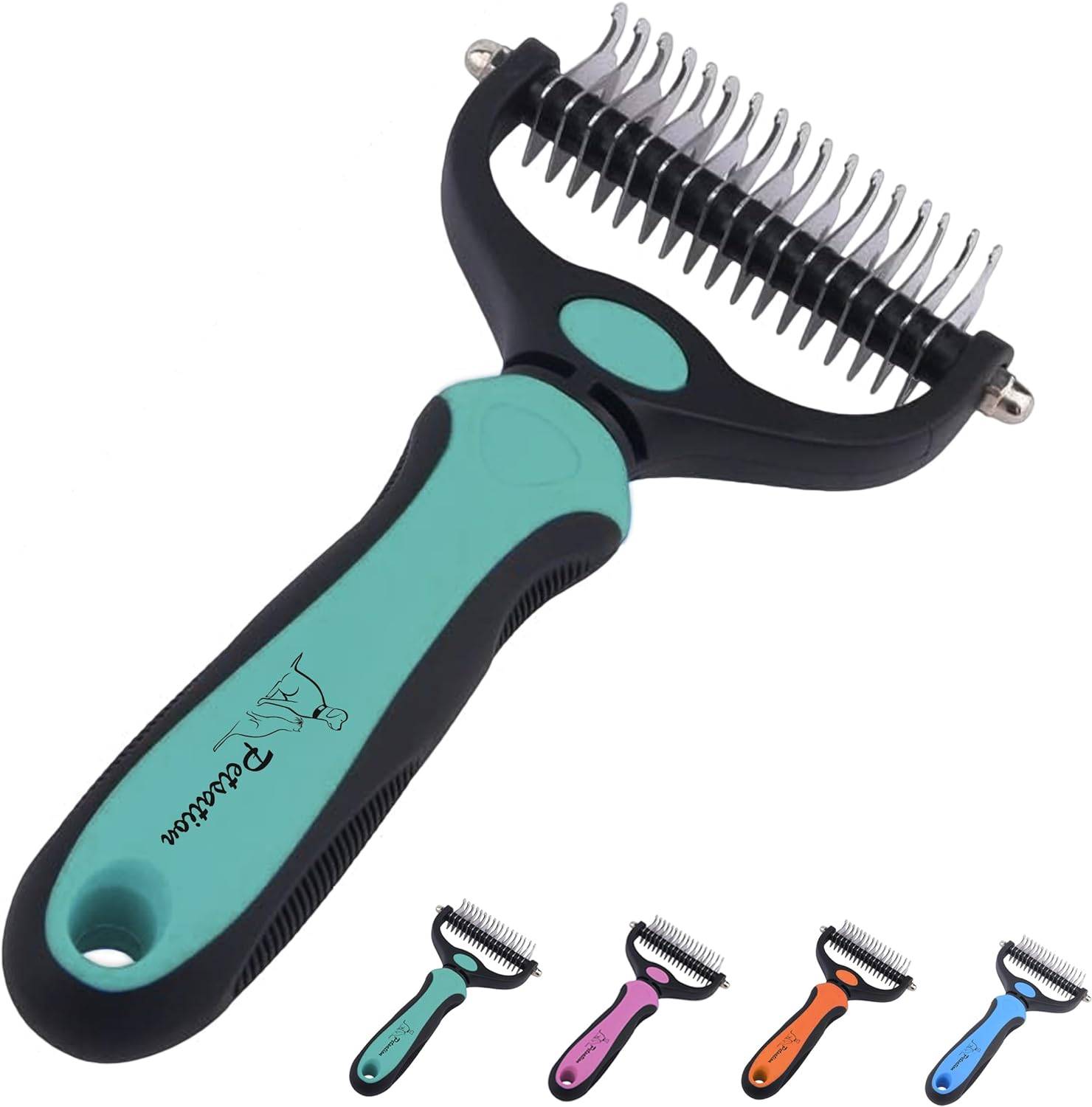 Petsation - Brosse Chien et Chat (vert) - Petsation - Imagen 1