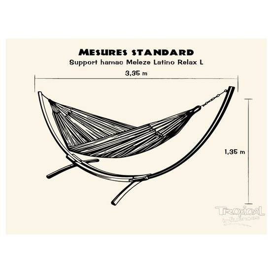 Tropical Hamac - Hamac sur pied Latino L Azur - Tropical Hamac - Image 4