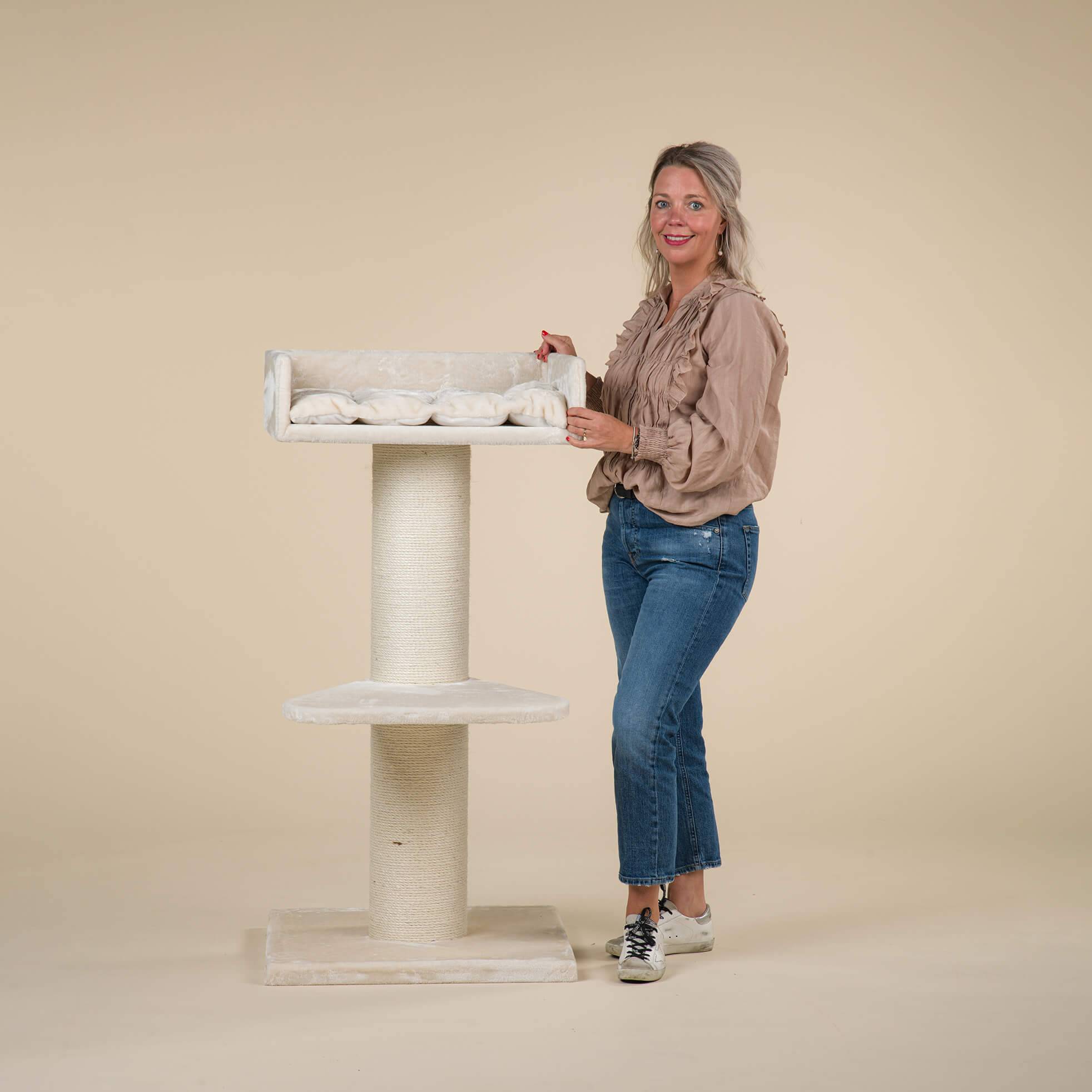 Rhr Concepts Bv - Arbre à chat Maine Coon Lounge (Beige) - RHR Concepts BV - Imagen 2