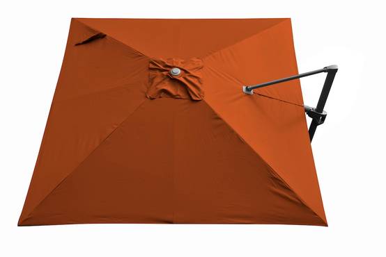 Proloisirs - Toile Parasol Mat Déporté NH 3x3/8 Polyester 210gr SD - Sienne PROLOISIRS