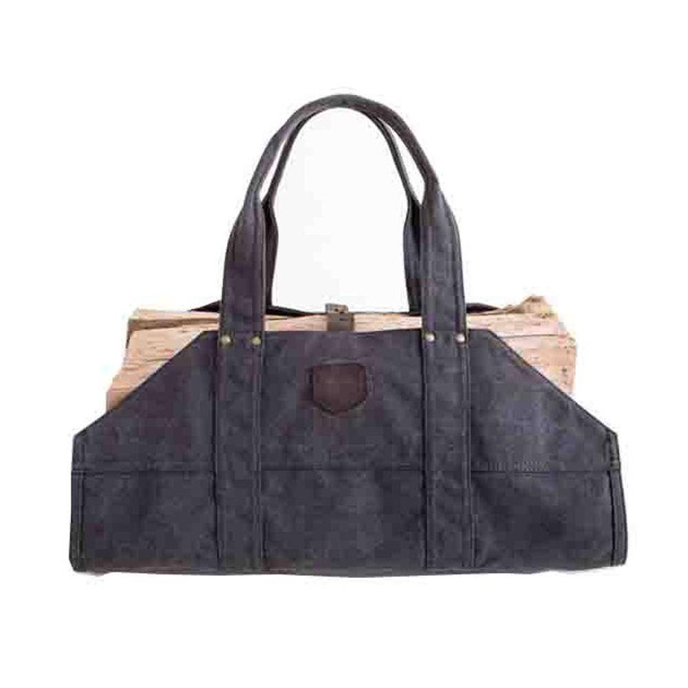Sac à bûches Alaskan Lumberjack gris anthracite - Imagen 1