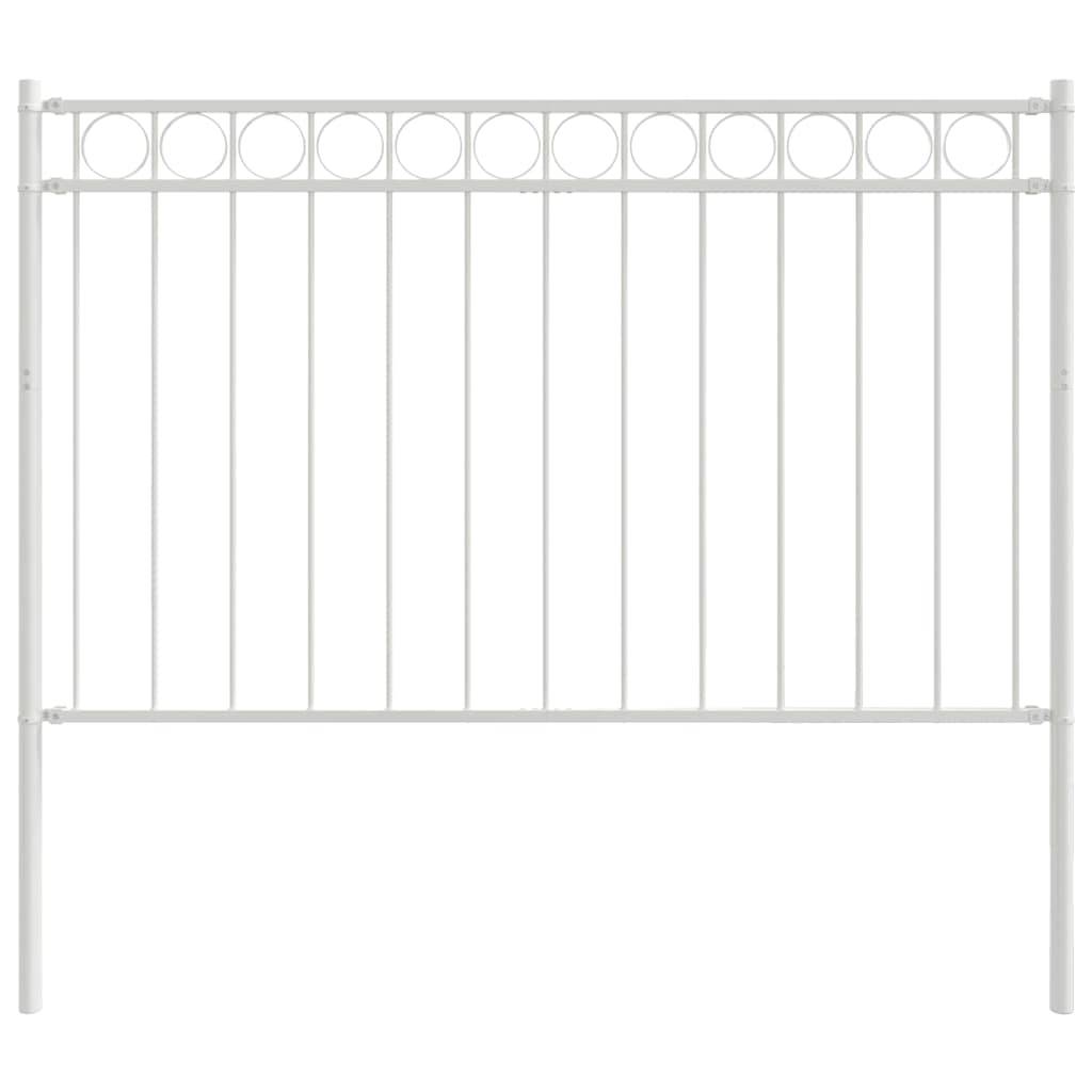 PANGIVO - Élément de clôture acier blanc 170 x 150 cm, Poids :9.6kg - PANGIVO - Image 2