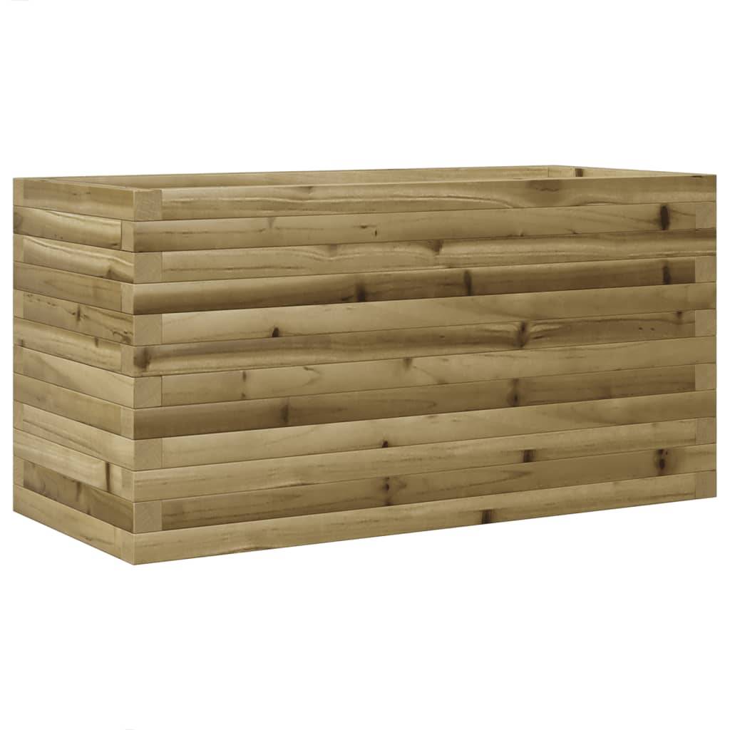 Jardinière - Bac à fleurs - Pot de fleurs 90x40x46 cm bois de pin imprégné - Image 7