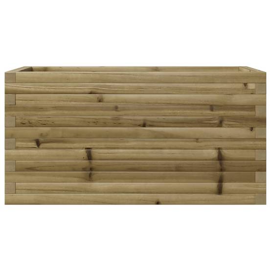 Jardinière - Bac à fleurs - Pot de fleurs 90x40x46 cm bois de pin imprégné - Image 5