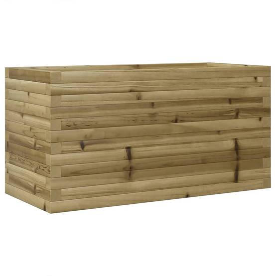 Jardinière - Bac à fleurs - Pot de fleurs 90x40x46 cm bois de pin imprégné - Image 1
