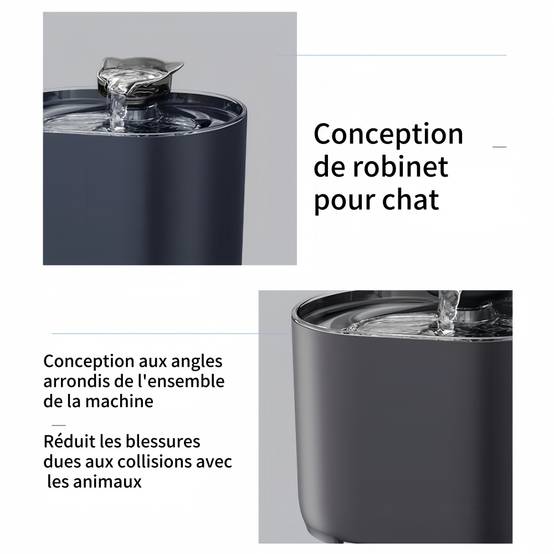 IntiMeg - Fontaine à eau pour animaux de compagnie IntiMeg (Ne comprend pas le distributeur d'eau) - Image 5