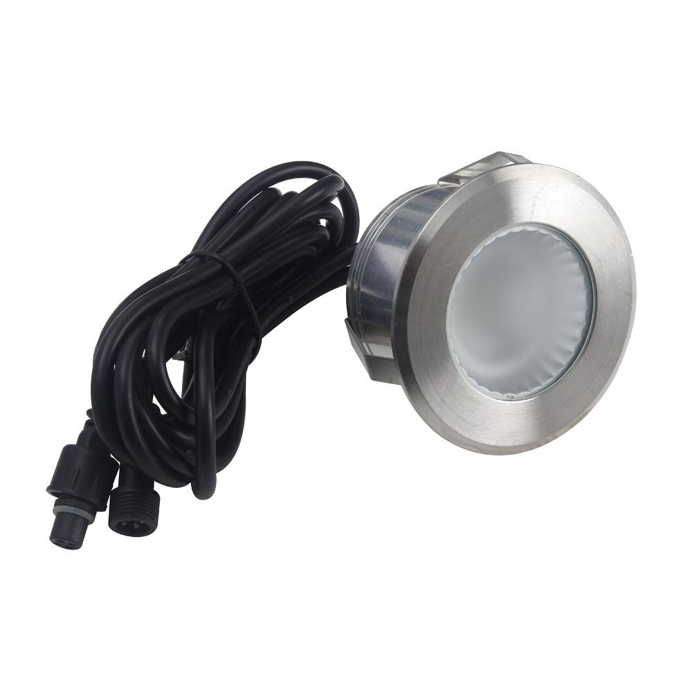Decklinea - Spots Terrasse LED LUX Blanc Chaud - OWLIA - 50 000 heures de Durée de Vie Moyenne - Diametre : 70mm - Installation PLUG & PLAY - Imagen 2