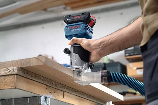 Bosch - Affleureuse sans-fil GLF 18V-8 - BOSCH - sans batterie, ni chargeur - 06016C6001 - Image 5