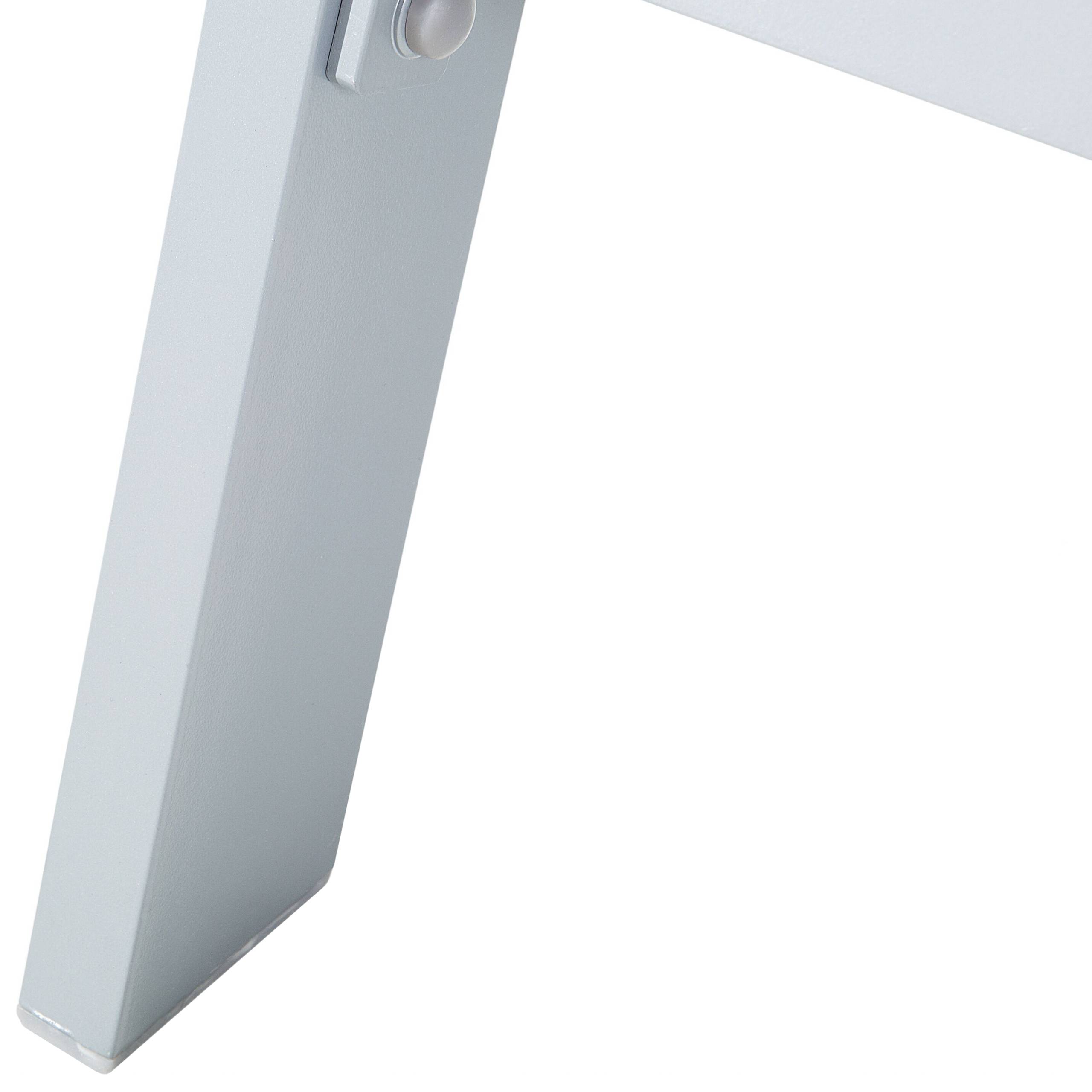 Beliani - Chaise longue Aluminium Noir CATANIA - Beliani - Imagen 6